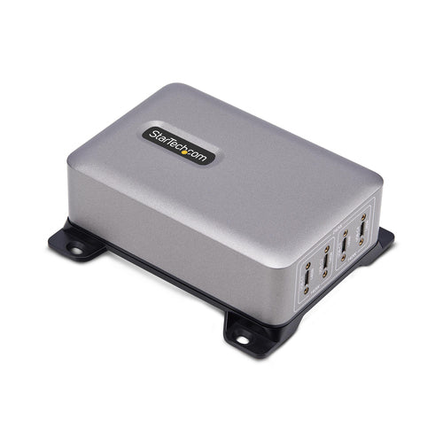 StarTech.com USB-Desktop-Ladegerät 240 W – USB-C×4 – PD 3.1, GaN, EU-Stecker (Typ C)