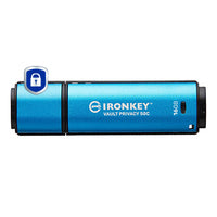 Kingston Technology Kingston IronKey Vault P 50C USB-Stick – 16 GB, USB-C, AES-256, FIPS 197