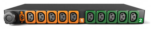Vertiv GI30075L Rack-PDU überwacht 7300 W – C13×10, Eingang IEC 60309, 1U Horizontal, 3 m Kabel