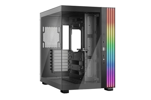 be quiet! be quiet LIGHT BASE 600 DX – PC-Gehäuse – Midi Tower, Seitenfenster, RGB, 7×Slots, 455×305×450 mm, Schwarz