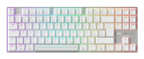 CHERRY MX 8.2 TMR – Tastatur, kabellos (Bluetooth/2,4 GHz), UK-Layout (EN) – für Windows