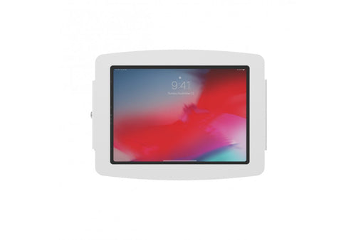 Compulocks Tablet-Rahmen – für Apple iPad 10,2" (2019) – abschliessbar, VESA 100×100 – Weiss