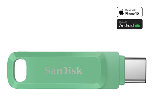 SanDisk Ultra Dual Drive GO USB-Stick – 1 TB, USB Typ-C, Absinthgrün