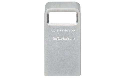 Kingston Technology Kingston DT Micro USB-Stick – 256 GB, USB 3.2 Gen 1, Metallgehäuse
