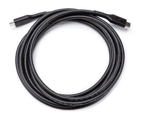 Crestron USB-C auf USB-C Kabel – USB 3.2 Gen 1 (5 Gbit/s) – 2,7 m – PD 60 W – 4K/60 – Schwarz