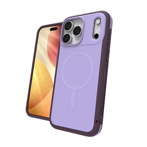 ZAGG Sedona Snap – Backcover – für Apple iPhone 17 Pro Max, MagSafe, Graphen, Violett, bis 4 m Sturzsicher