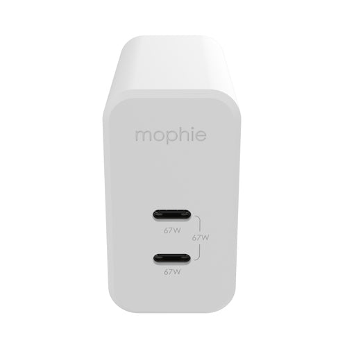 mophie Netzteil – 67 W, 2× USB-C, PD, GaN
