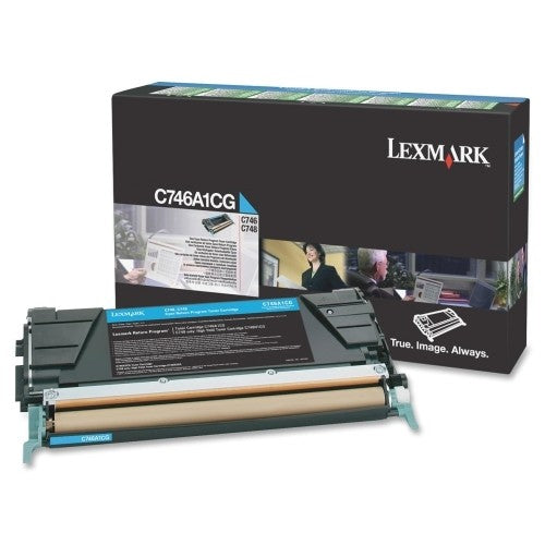 Lexmark Toner – cyan, 7000 Seiten