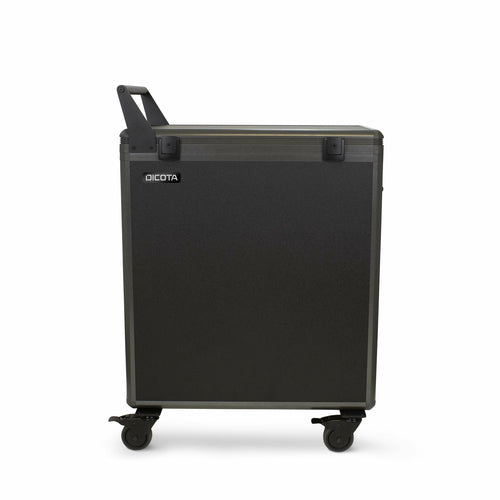 DICOTA Notebook-Trolley – für 14 Laptops, Aluminium, schwarz