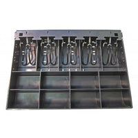 apg Solutions PK-15TA-M3-BX – Kassenladen-Einsatz, 5 Scheine/8 Münzen, 391 × 282 × 61 mm, Schwarz