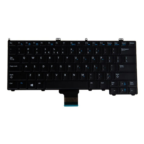 Origin Storage Dell Pro 16 – Notebook-Ersatztastatur – beleuchtet – QWERTY (US-INT) – für Dell Pro 16