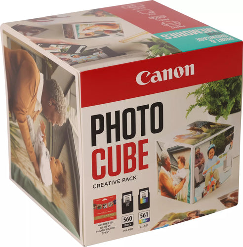 Canon Tintenpatronen-Multipack PG-560/CL-561 Photo Cube – für PIXMA