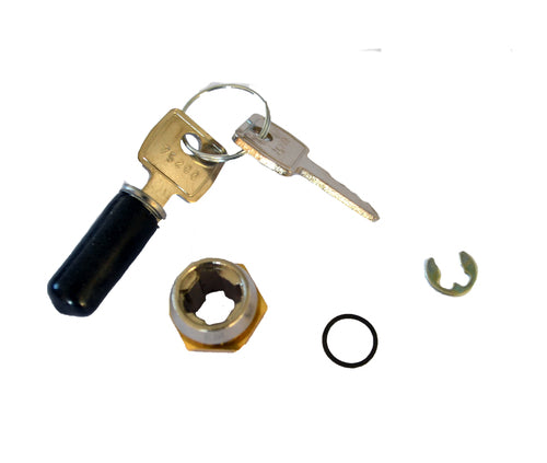 apg Solutions SL3000 LOCK KIT (50382) – Kassenladen-Einsatz, Tastensperre, 2 Schlüssel, Schwarz/Metallisch