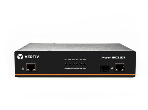 Vertiv HMX TX – KVM-Extender TX Dual-View DVI-D – 1920 × 1200/60 Hz, USB 2.0, Audio, SFP, Rack 1U