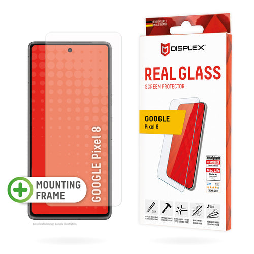 E.V.I. Displayschutz (Panzerglas), 10H – für Pixel 8 – mit Applikator