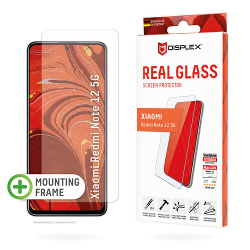 EVI Displex Real Glass – Xiaomi Redmi Note 12 5G, kratzresistent