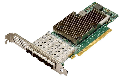 HPE Broadcom BCM57504 25GbE-Karte – PCIe 4.0, 4× SFP28, für Server
