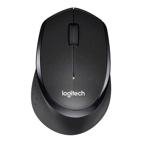 Logitech B330 Silent Plus Business-Maus – kabellos, 2,4 GHz, Silent-Tasten, schwarz