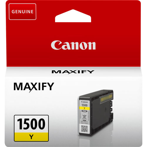 Canon Tintenpatrone PGI-1500, Gelb – für Inkjetdrucker/Multifunktionsgeräte