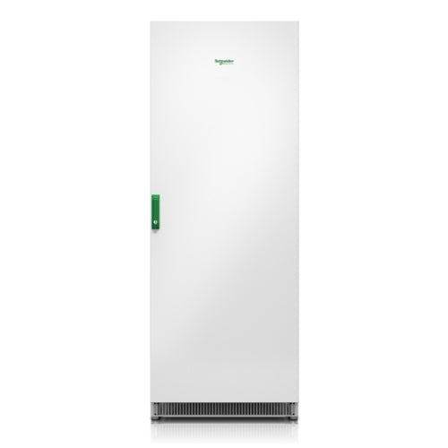 APC E3MCBC7D Batteriekabinett – Tower, VRLA (ventilgesteuerte Blei-Säure), B×T×H 710×845×1900 mm, weiss