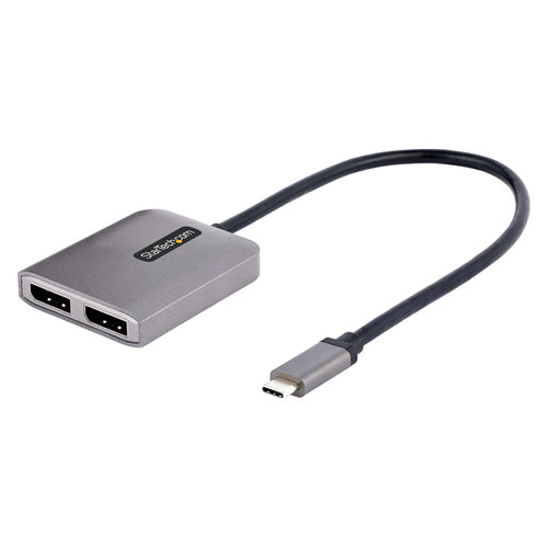 StarTech.com USB-C Multi-Monitor-Adapter zu 2× DisplayPort – 4096 × 2160 @ 60 Hz, DisplayPort 1.4, für Windows