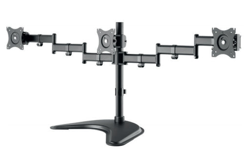 Hagor Tablemount FS 8710 – Tischhalterung, 3, Standfuss, bis 27", VESA 75 × 75/100 × 100 mm, 8 kg, schwarz