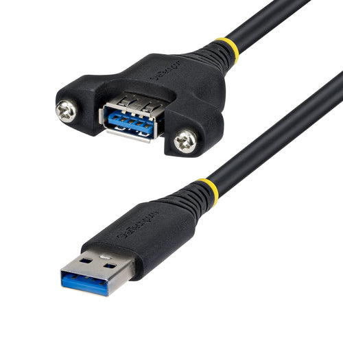 StarTech.com USB-A auf USB-A Kabel – USB 3.2 Gen 1 (5 Gbit/s) – 2 m – Schwarz