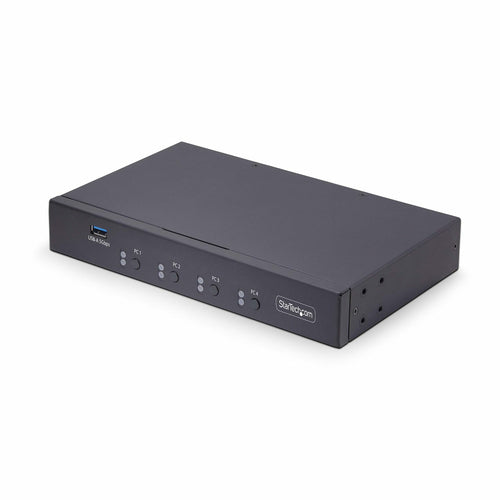StarTech.com 4-Port KM-Switch – USB 3.0-Hub, Audio