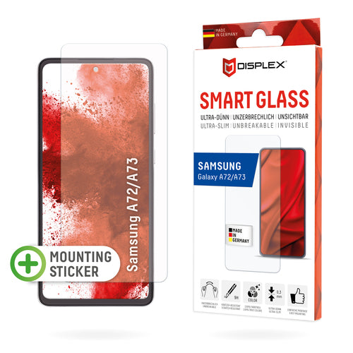 Displex Displayschutz (Panzerglas), 9H – für Galaxy A72/A73