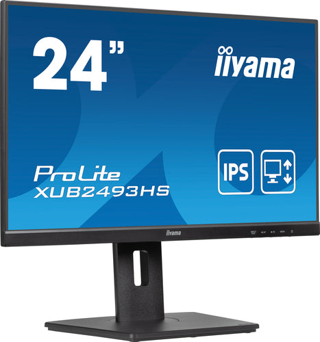 iiyama XUB2493HS-B6 – Monitor, 24", IPS, 250 cd/m², HDMI