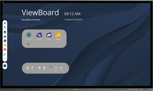 Viewsonic IFP8662 – Interaktives Touch-Display, 86", Ultra HD 4K, 350 cd/m²