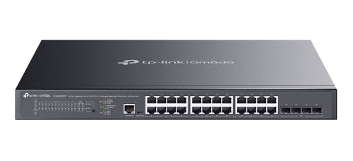 TP-Link SG3428XMPP – Managed Switch – 24×GbE, 4×SFP+, L2+, PoE++ 500 W, 1U