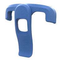 Zebra SG-HC2L5L-CLIP-01 – Holster für HC2X/HC5X, Blau, 1 Stück