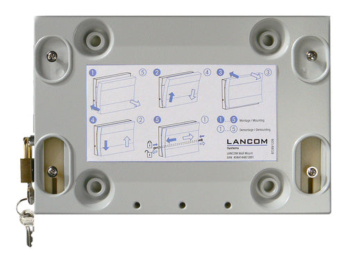 LANCOM Systems WANDHALTERUNG – Montagehalterung – für LANCOM 1800EF, 1800EF-5G, 1800EFW und andere, Grau