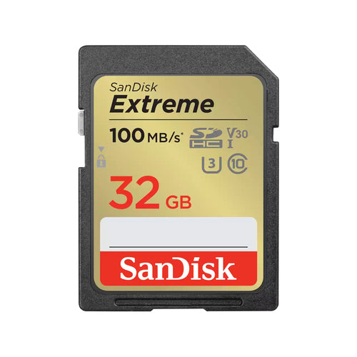 SanDisk EXTREME Speichergerät – 32 GB, UHS-I, Klasse 10 U3 V30
