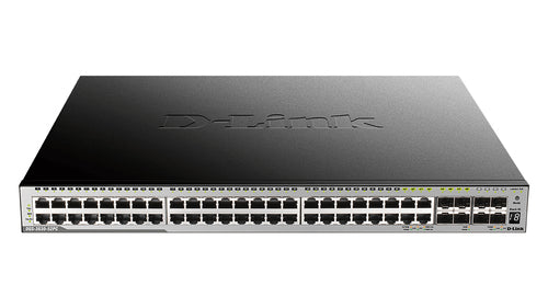 D-Link DGS-3630-52TC/SI/E – Layer-3 Managed Switch, Gigabit Ethernet, 48x RJ-45, 4x SFP, 4x SFP+