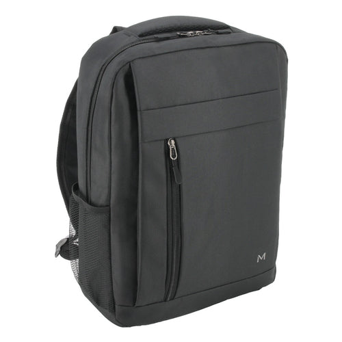 Mobilis Essential Notebook-Rucksack bis 16" – 18 l – Schwarz