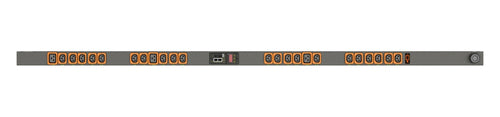 Vertiv Rack-PDU – Geschaltet, Outlet-Messung, 1-ph, Senkrecht 0U, 16 A 230 V, 24×C13/C19, IEC 60309, 3 m