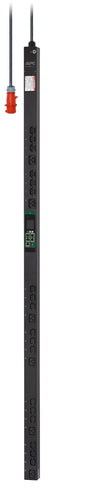 APC Rack-PDU EasyPDU – 0U, senkrecht, 24× IEC C13/C19, IEC 60309, 400 V/16 A, 3-phasig, 3 m, schwarz