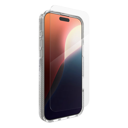 ZAGG Backcover Luxe – für Apple iPhone 16 Pro Max – transparent – Snap-/Lock-Verschluss