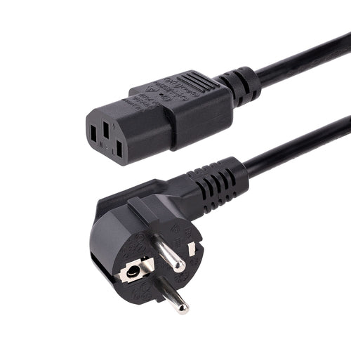 StarTech.com Netzkabel, Schuko auf IEC C13, 3 m