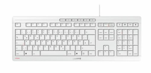 CHERRY Tastatur, kabelgebunden (USB-A), DE-Layout (DE), Fullsize (mit Ziffernblock) – für Windows