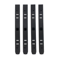 QNAP FIXER-HDD35-BLK001 Montage-Set 3,5" HDD, werkzeuglos – Schwarz, Kunststoff, 4 Stk.