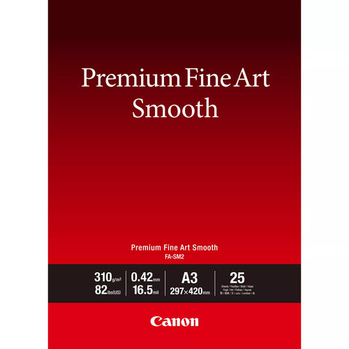 Canon FA-SM2 Premium FineArt Glattes Fotopapier – A3, 25 Blatt