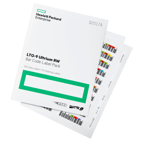 HPE Barcode-Etiketten – für LTO-9 Ultrium RW