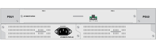 Allied Telesis AT-MMCR-PWR-AC-60 Netzteil – für MMCR18 – Grau