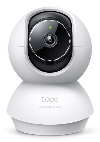 TP-Link Tapo C230 IP-Sicherheitskamera – 5 MP, Nachtsicht 12 m, Schwenk 0–340°