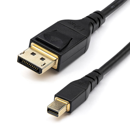 StarTech.com Mini DisplayPort auf DisplayPort Kabel DP 1.4 8K 60 Hz – 2 m – HDR