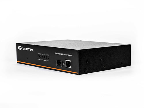Vertiv HMX RX – KVM-Extender-Empfänger, 1-Port, DVI-D – 1920 × 1200/60 Hz, USB 2.0-Hub, Audio, SFP, 1U-Rack