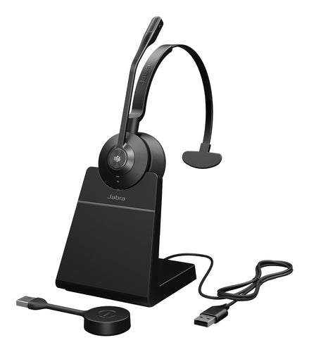 Jabra Engage 55 SE – Mono Headset – DECT, USB‑A – für Microsoft Teams – schwarz – bis 13 h